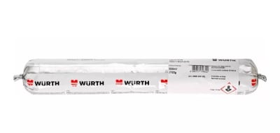 Sello Silicona Estrutural Pate Negro 600ml Wurth Poliuretano1