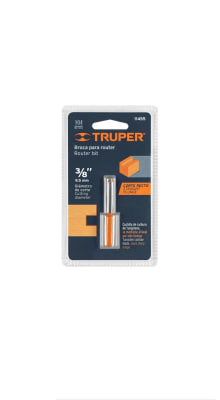 Fresa Para Router Recta 2 Filos 3/8