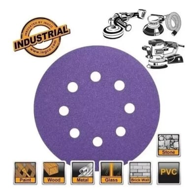 Set Discos Lijas Zirconio 10 Piezas P800-2000 150 mm 6 pulg