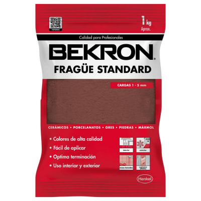 Fragüe Standard Café Oscuro 1kg PisoMuro Int/exterior Bekron1