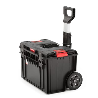 Caja Organizadora De Herramientas Apilable C/ruedas Qbrick