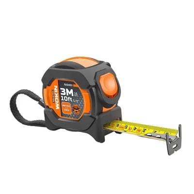 Cinta Huincha Métrica Industrial 8mts X 25mm Wokin