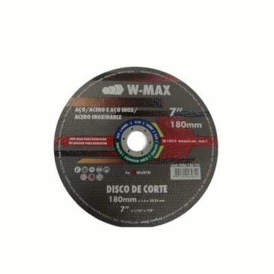 DISCO DE CORTE 7PULG ACERO INOX 180MM