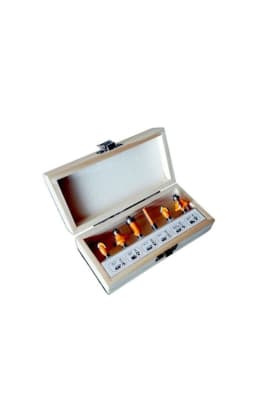 Juego De Fresas 6pcs Para Madera1