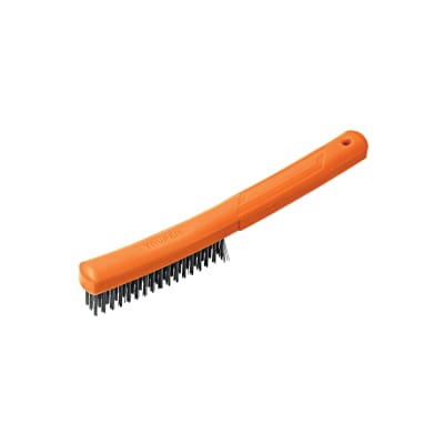 CEPILLO ALAMBRE MANGO PLASTICO TRUPER