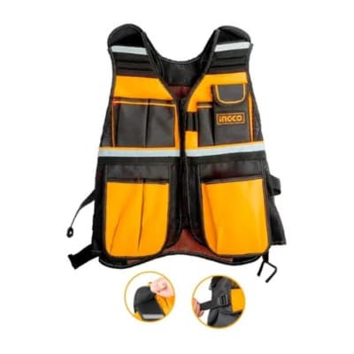 Chaleco Porta Herramientas Ingco Industrial Htvt090.2