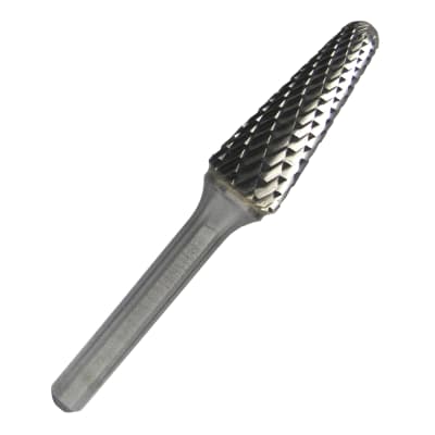 Lima Fresa Conica Rotativa Carburo Tungsteno Para Metal