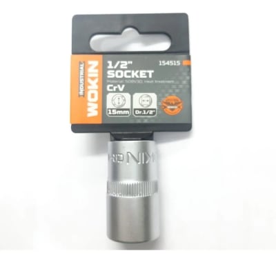 Dado Hexagonal Corto Cuadrante 1/2¨ 15mm Wokin