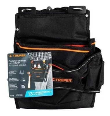 Coleto Nylon 13 Bolsillos Ajustable Truper Pohe-13n