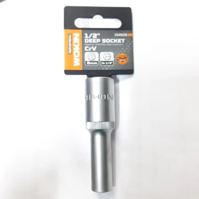 Dado Hexagonal Largo Cuadrante 1/2¨ 8mm Wokin1