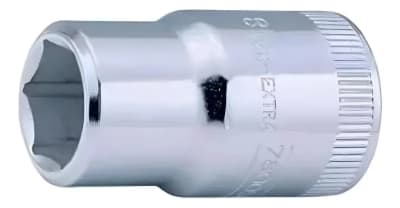 Dado Hexagonal Largo Cuadrante 1/2¨ 17mm Wokin1