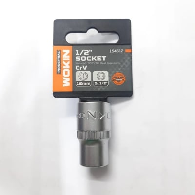 Dado Hexagonal Corto Cuadrante 1/2¨ 12mm Wokin