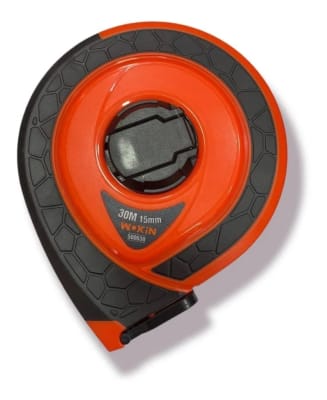 Huincha De Medir 30mts X 15mm Wokin