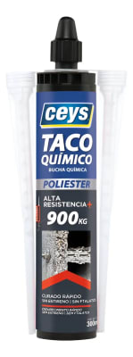 Anclaje Quimico Alta Resistencia 300ml Endu/rapido Gris Ceys1