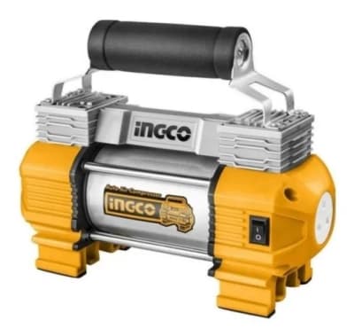 Compresor Auto 12 Volt 18amp Uso Rudo 120psi (10bar) Aac2508