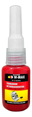 TRABADOR DE RODAMIENTO 15ML VERDE DE ALTA RESISTENCIA WURT1