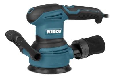 Lijadora Roto Orbital Wesco Ws4265 400w 125mm Con Velcro Verde1