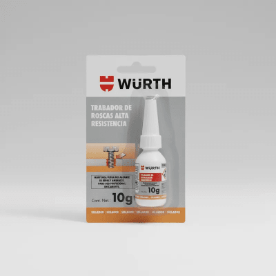 Trabador Roscas Alta Resistencia 10g Fijador Tornillo Wurth