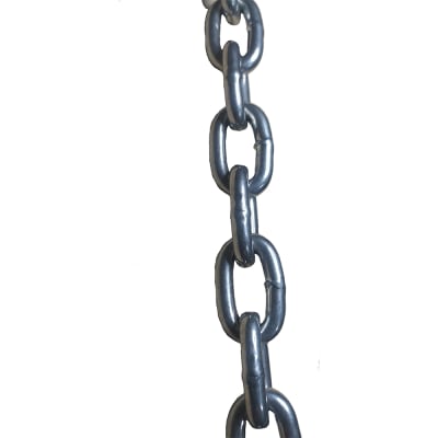 Cadena Galvanizada Eslabón Largo 5mm 5 Metros