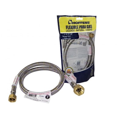 Flexible Para Gas Hi-hi 1/2 X 1/2 En 60 Cm Hoffens