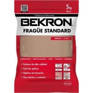 Fragüe Standard Café Claro 1kg Piso Muro Int/exterior Bekron1