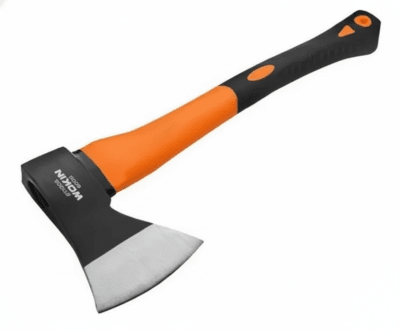 Hacha De Mano Mango De Fibra 600 Gr Acero Forjado Wokin.1