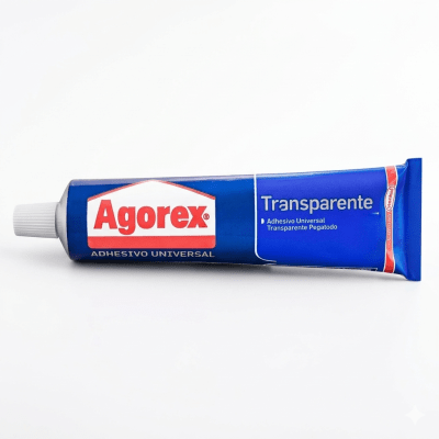 Pegamento Adhesivo Contacto Transparente Agorex 90 Cc Pomo