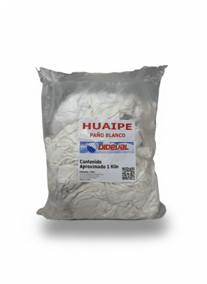 Paño De Limpieza Blanco 1kg Prox Dideval