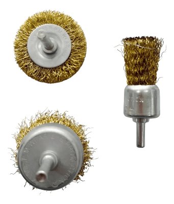 Escobillas Chascon Grata Para Taladro Set 3 Piezas Acero