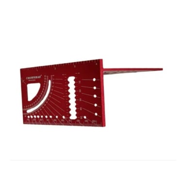 Escuadra Aluminio 3d 45/90° 150mm Multiusos