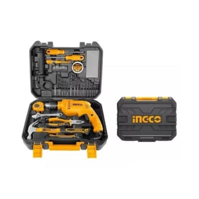 Set Taladro Inalámbrico Ingco 12v Herramientas 127 Pcs Hogar