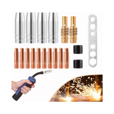 Puntas De Contacto De Soldadora Mig/mag 0,8 Mm M6 Boquill1