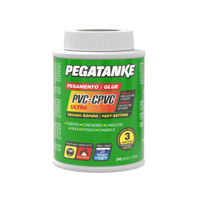 Pegamento Para Pvc - Cpvc Secado Rapido Pegatanke 118ml