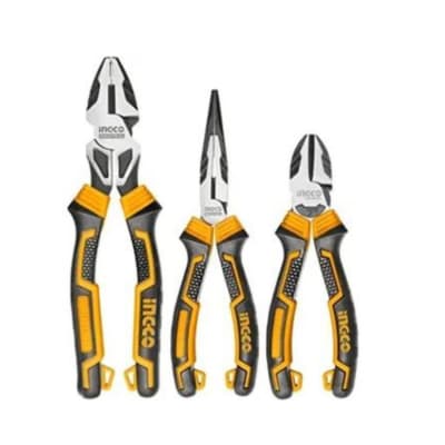 Set De Alicates 3 Piezas 160-200mm 6/8 PuLG Hkps08318