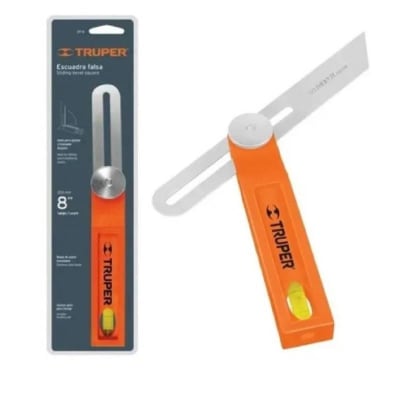 Escuadra Falsa Truper Mango De Plástico 8