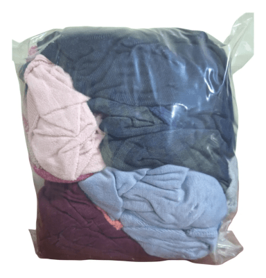 Huaipe Trapo Limpieza Paño Color algodon pack 5 bolsa de 1kg