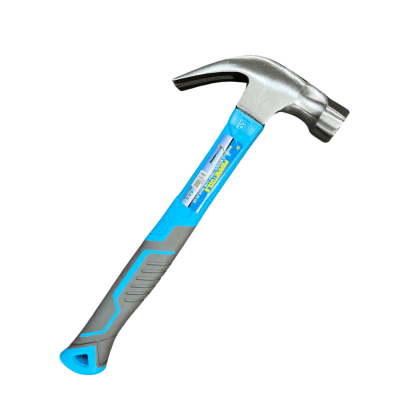 Martillo Mango Fibra Con Iman 20oz Ferretools Azul