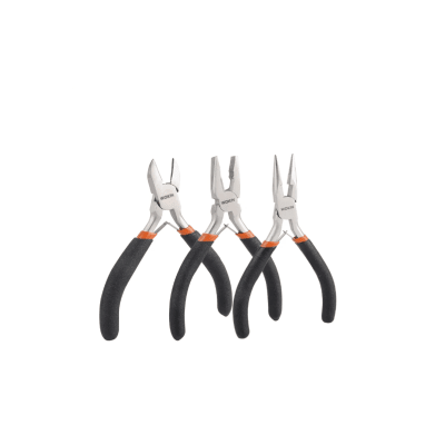 Set De Alicates Mini 4,5 Pulg 3 Piezas Marca Wokin