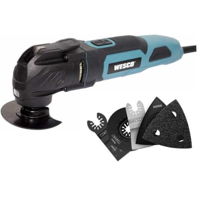 Herramienta Multi Proposito Oscilante 300W WESCO WS5123K Con Cable