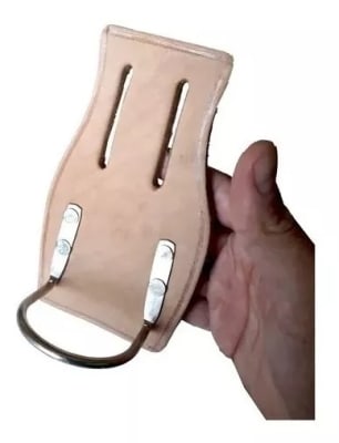 Coleto Porta Martillo De Cuero Hecho A Mano