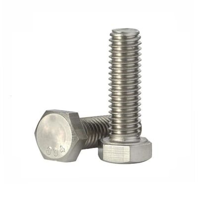 Perno Hexagonal M6 X 20 Inoxidable Pack 10 Unidades