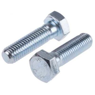 Perno Hexagonal M8 P1.25x20mm Zinc. Pack X10und