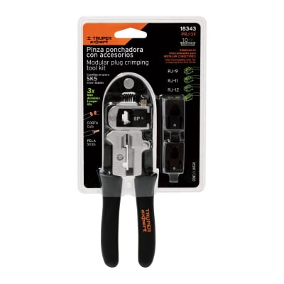 Alicate Para Terminales Truper Intercambiable Prj-3x