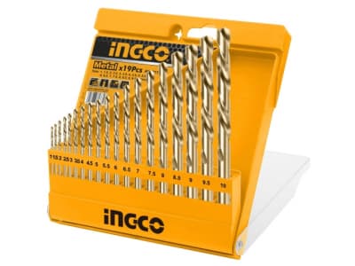 Set Brocas Para Metal 19 Piezas 1-10mm Akdb1195