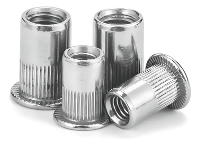 Tuerca Remachable Hilo 3/8 Hierro Pack 50 Und Fierro zincado2