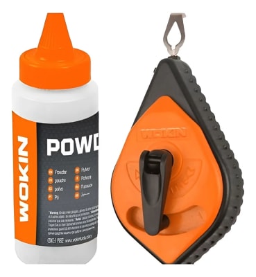 Set Tizador Trazador De Líneas 30m 115gr Wokin