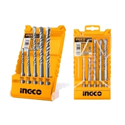 Set Brocas Sds Plus Para Concreto 5 Piezas Industrial 6-12mm