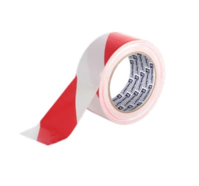 Cinta Delimitadora Adhesiva Blanca/roja1