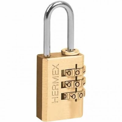 Candado 20 Mm Para Maleta Con Clave Hermex1