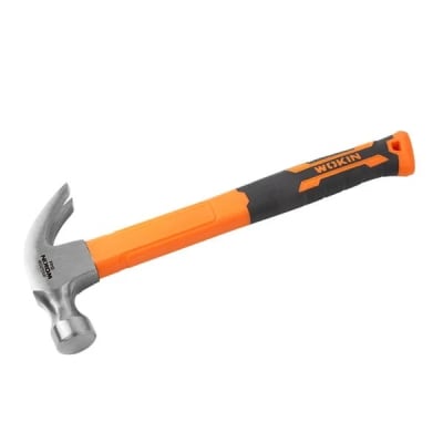 Martillo carpintero mango de fibra 8oz Wokin